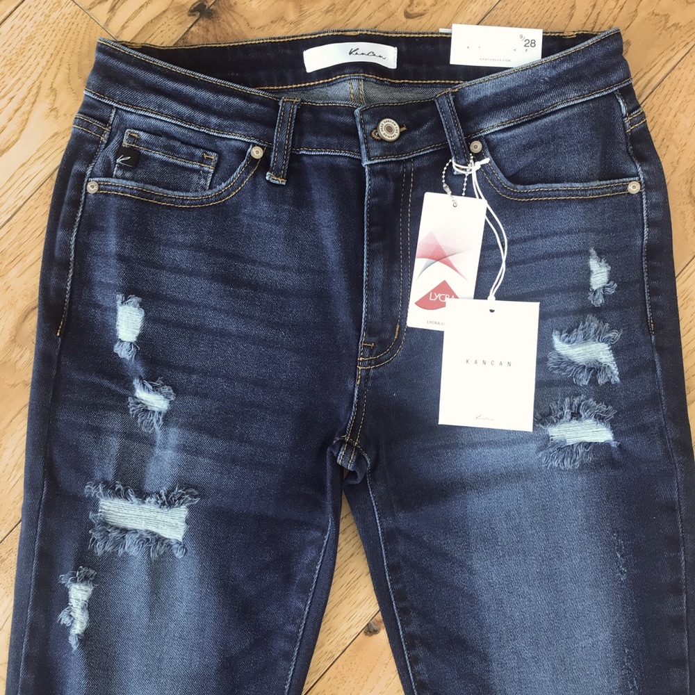 KanCan | Distressed High Rise Jeans - Picture 5 of 10